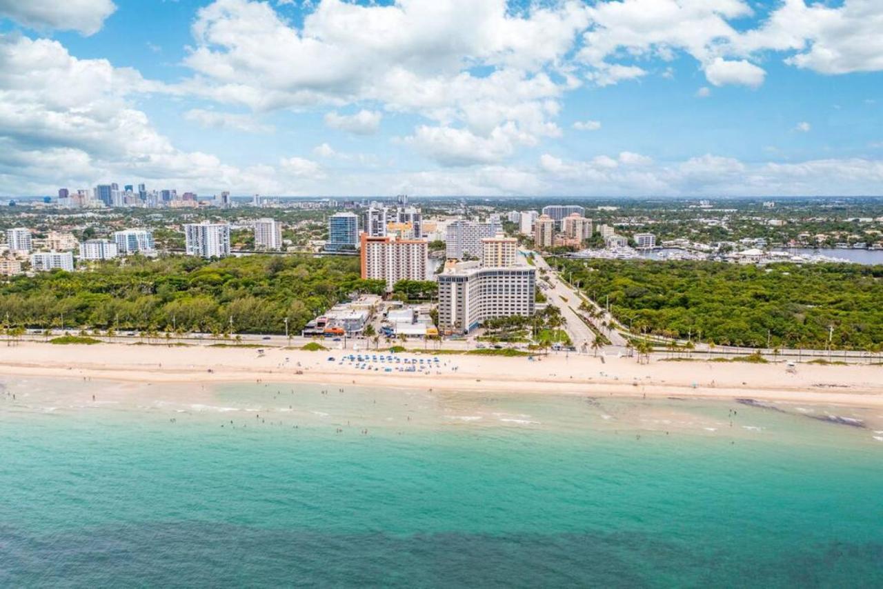The Purple Pelican Beachfront With Ocean Balcony Unit 3 Fort Lauderdale Exterior foto